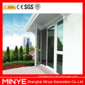 UPVC entry door swing hinge door with tint glass